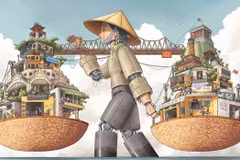 Exhibition shows Hanoi through eyes of young illustrators