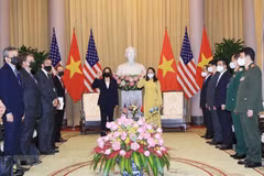 Vietnamese Vice President welcomes US counterpart