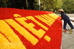Hanoi decorated to welcome National Party Congress 