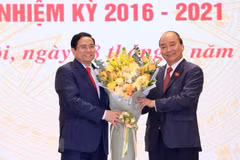 Ceremony held for handover of duty to new Prime Minister