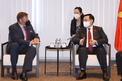 NA Chairman receives leaders of economic groups in Belgium