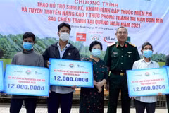 Livelihood support programme benefits landmine victims in Quang Ngai