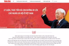 Nhan Dan newspaper launches website on Party General Secretary’s article