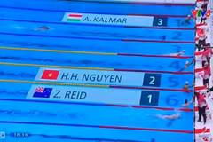 Swimmer Nguyen Huy Hoang to compete in men’s 1500m freestyle 