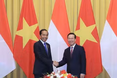 Vietnam, Indonesia Presidents hold talks