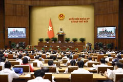 At the 15th NA's seventh session (Photo: VNA)
