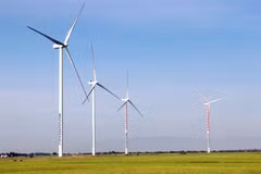 A wind farm in Ninh Thuan province. (Photo: VNA)