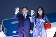 PM Pham Minh Chinh and his spouse conclude an official visit to the Republic of Korea (Photo: VNA) 