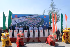 Work begins on sea-encroaching urban area construction 
