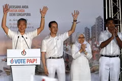 Party leader congratulates Singapore’s PAP on election win