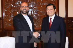President meets outgoing Iranian Ambassador 