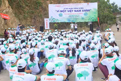 Canon Vietnam launches Shan Tuyet tea tree planting
