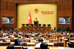 At the 15th National Assembly (NA)’s ongoing 8th session. (Photo: VNA)