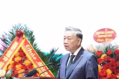 Party General Secretary To Lam speaks at the 7th patriotic emulation congress of the Vietnam War Veterans' Association (VWVA) on December 4. (Photo: VNA)