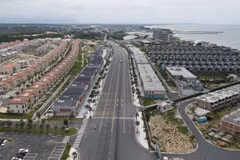 The coastal urban and entertainment complex along the DT 994 route, connecting Vung Tau, Long Hai, Phuoc Hai, Ho Tram, Phuoc Thuan, and Binh Thuan. (Photo: VNA)
