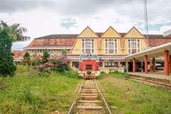 A view of the Da Lat Railway Station in Da Lat city. (Photo courtesy of Agoda Vietnam)