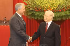 Party chief suggests ways to foster Vietnam-Russia relations