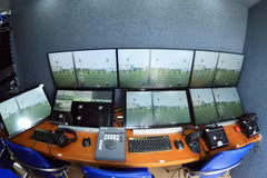 Local referees practise VAR technology in unofficial match
