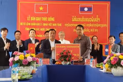 Vietnam provides rice seeds to Lao province 