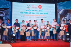 Buon Ma Thuot Coffee Festival: winners of coffee-making contest honoured