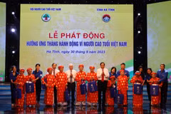 Action month for Vietnamese elderly launched in Ha Tinh