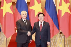 Chairman of Russian State Duma concludes official visit to Vietnam