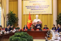 President issues order on promulgation of newly-adopted laws