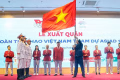 Send-off ceremony for Vietnamese athletes to 19th ASIAD