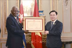 Cuban leaders honoured with Ho Chi Minh Order