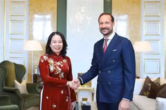 Vice President Vo Thi Anh Xuan busy with bilateral activities in Norway