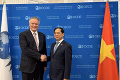 Vietnamese FM meets with OECD Secretary-General in Paris