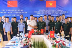 Vietnames, Chinese localities step up border patrols, management