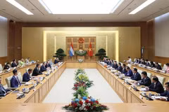 Prime Ministers of Vietnam, Luxembourg hold talks in Hanoi