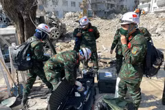 Vietnam People’s Army soldiers join search, rescue efforts in Turkey