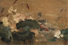 Silk painting from artist Le Pho sells for 1.2 million Euros