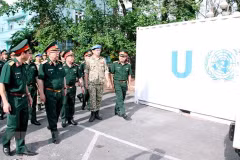 Vietnamese peacekeepers ready for UN mission 