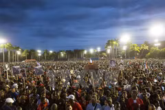 Meeting in memory of Fidel Castro held in Santiago de Cuba 