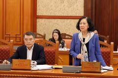 Truong Thi Mai, permanent member of the Party Central Committee’s Secretariat and Chairwoman of its Organisation Commission. (Photo: noichinh.vn)