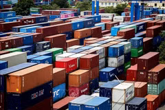 At Cat Lai port in Ho Chi Minh City