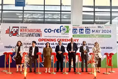 The Vietnam Warehousing & Automation Show 2024 and the Cold Chain & Refrigeration Exhibition kicks off in the southern province of Binh Duong on May 23. (Photo: VNA)