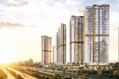 The Eaton Park Project in HCM City. The project covers an area of approximately 3.77 hectares and will have about 2,000 units. (Photo Courtesy Gamuda Land)