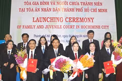 Family, juvenile court makes debut in HCM City