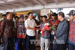 26 arrested Vietnamese fishermen return home 