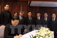 Laos holds funeral service for former legislative leader 