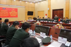 Local Vietnamese, Lao military units bolster ties 