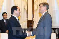 State leader bids farewell to Australian Ambassador