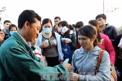 Support for workers in Hanoi industrial parks in lead-up to Tet
