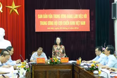 War Veterans’ Association – trustworthy mainstay of Party 