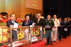 Party Congress conducts voting on Central Committee members 