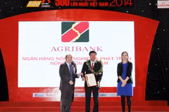 Agribank continues securing Top 10 of VNR 500 